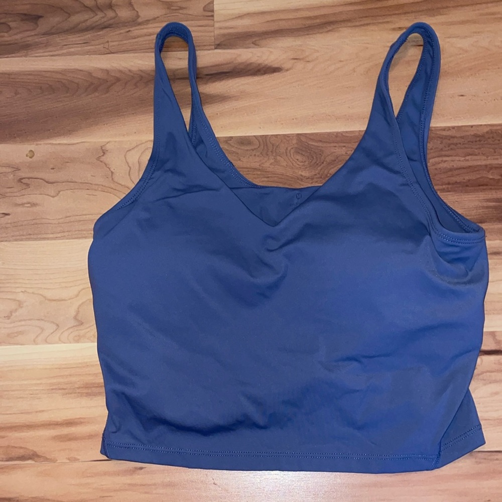 Blue Amazon tank top